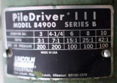 USED LINCOLN INDUSTRIAL 84900