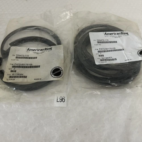 NEW American Ring DIN 472-110