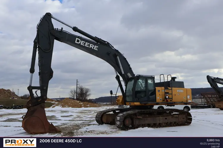 Used 2006 DEERE 450D LC Crawler Excavators Pennsylvania US | Proxy Equipment #1378066