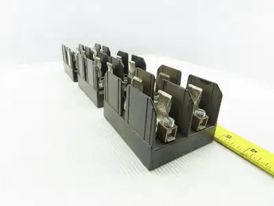 Buss J60060-2COR 600V 60A 2P Class J Fuse Holder Lot of 3