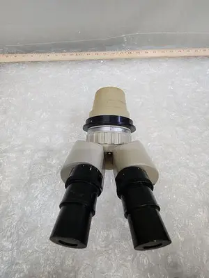OLYMPUS TOKYO MICROSCOPE HEAD 341848 UNIT WITH MICRO CONTROLE MOUNT