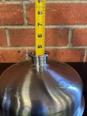 Stainless Steel  Cylindrical Reducer 1 1/2" to 8 1/2" Sanitary Fittings