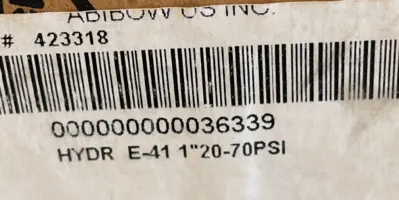 NEW CASH VALVE E-41 PRESSURE REGULATOR 1 NPT 20-70 PSIG SER. 3 E41