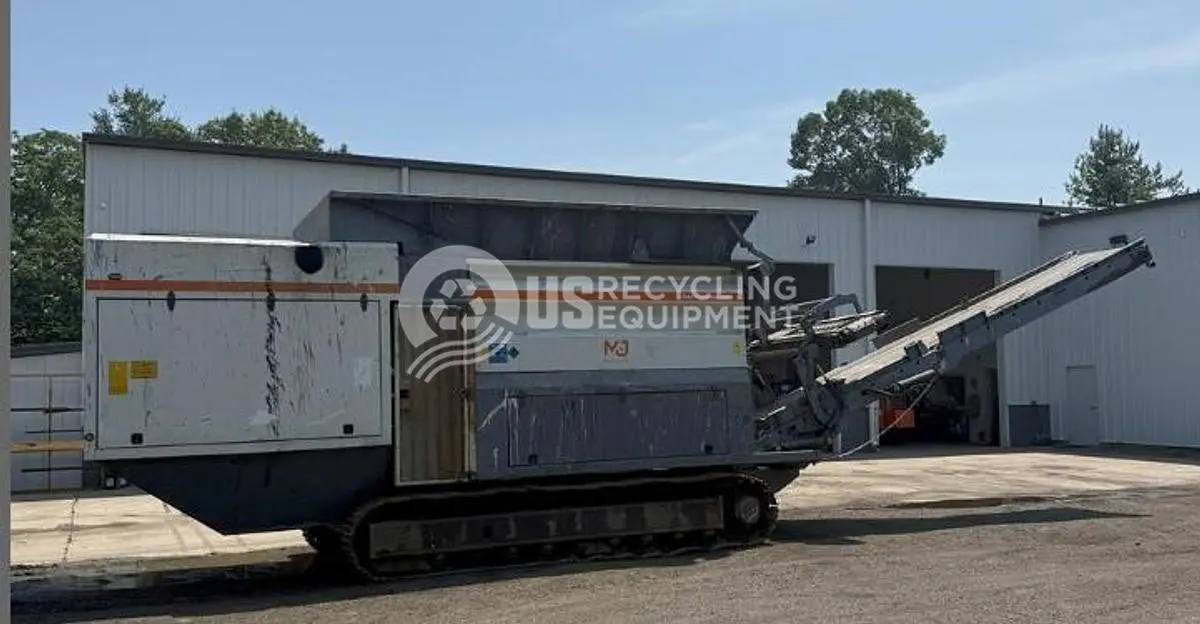 USED 2014 M&J 4000M MOBILE SHREDDER