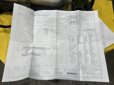 USED 2000 GREENERD PRESSES GREENERD HPB-7 PRESS