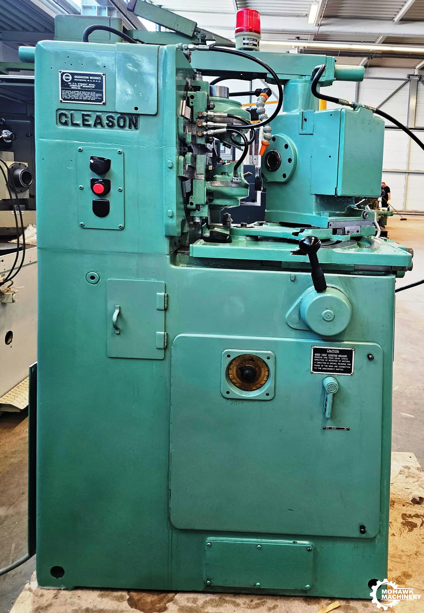 2A GLEASON "Coniflex" Straight Bevel Gear Generating Machine