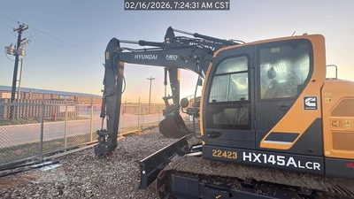 Used 2025 HYUNDAI HX145A LCR Crawler Excavators Texas US | National Equipment Dealers #1422277