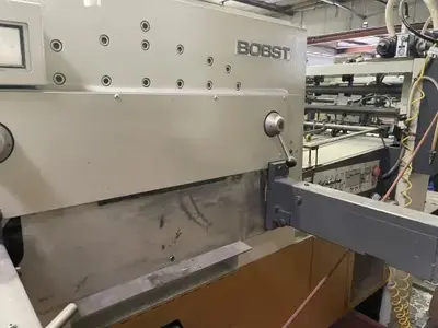 1978 Bobst SP 126 E Autoplaten Die Cutter