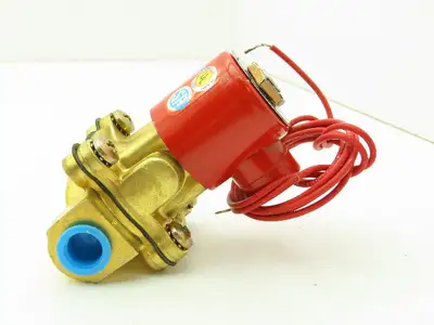 Lancer 2LD2LB3102 2-Way Skinner Hot Water Valve 3/8"NTP N.C. 0-100 psi 120v