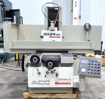 2000 OKAMOTO ACC 20-24DX GRINDERS, SURFACE, RECIPROC. TABLE (HOR. SPDL.) | Wigglesworth Machinery (1)