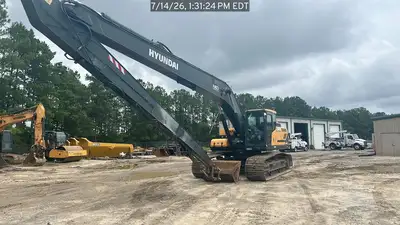 Used 2022 HYUNDAI HX300A LR Crawler Excavators South Carolina US | National Equipment Dealers #1422419