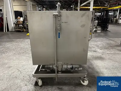 USED Sartorius 650 Liter Satorius Palletank for Mixing Jacketed