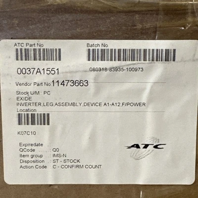 NEW Exide 101618984