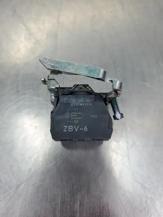 Used Schneider Electric ZBV-6 Contactor Switch Block Switch Parts South Carolina US | Palmetto Automation #1160123