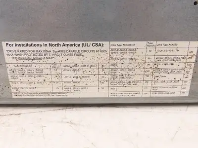 Used ABB _UNKNOWN_ Variable Speed Drives Indiana US | Arrow Industrial #1316615