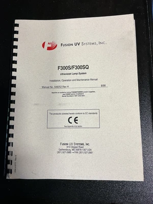 Used FUSION UV SYSTEMS LC-6 UV Curing Systems Ohio US | Equipment Recovery Corp. #1331822