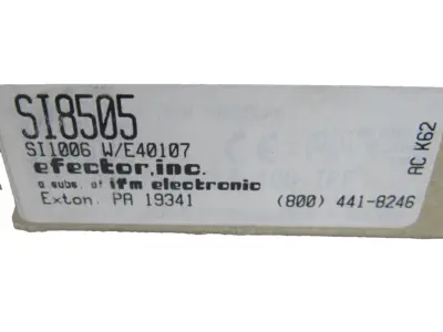 NEW IFM EFECTOR SI8505 FLOW MONITOR SENSOR SI 1006