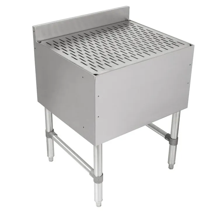 New | in-Stock John Boos New John Boos UBDB-1824 Freestanding Underbar Drainboard w/ 3" Backsplash Underbar Equipment Illinois US | Falcon Restaurant Supply #1373770