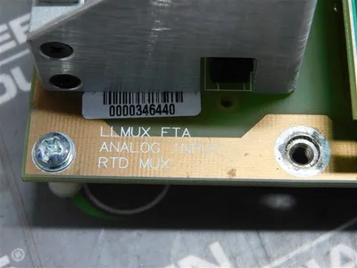 Westinghouse 51401376 LLMUX FTA ANALOG INPUT RTD MUX Rev. F Used