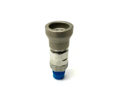 USED SWAGELOK STAINLESS STEEL QUICK-CONNECT BODY, 1/8" MALE NPT