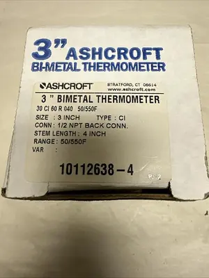 New | in-Stock ASHCROFT 30-CI-60-R-040 Temperature/Pressure Ohio US | Surplus Asset Holdings #1243323