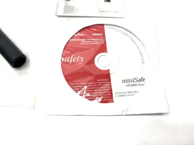 USED STI OMRON DOC KIT, MS4800 STANDARD, OBJECT TEST KIT