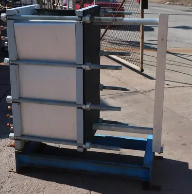 SPC8697  Heat Exchanger 295.92 sq.ft. API Schmidt plate heat exchanger, Stainless Steel