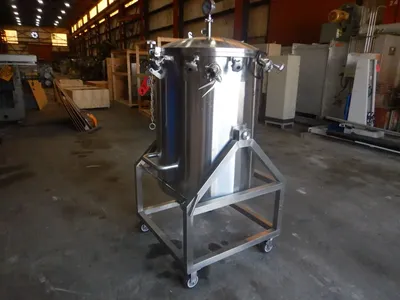 160 Gallon Stainless Steel Pressure Vessel