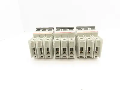 ABB K15A E212323 Circuit Breaker 3 Pole 15A Lot of 3