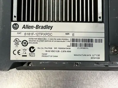 Allen Bradley 6181F-12TPXPDC /E (4.4.2)