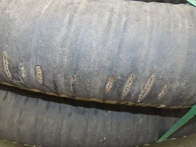 Jason 4470 Dry Bulk Material Rubber Suction Hose 5"x 49' 6"