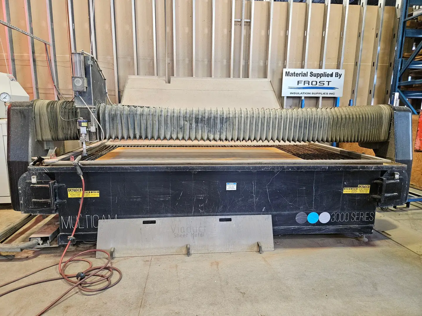 Used 2017 MULTICAM 3-204-W Waterjet Cutters British Columbia CA | Lenmark #1424596