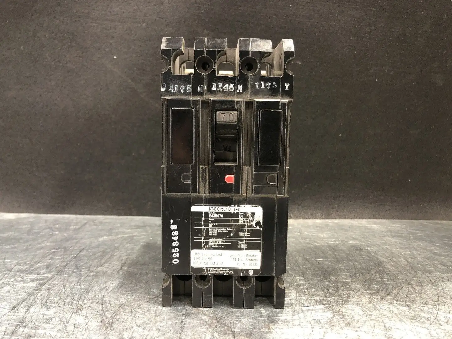 USED ITE E43B070