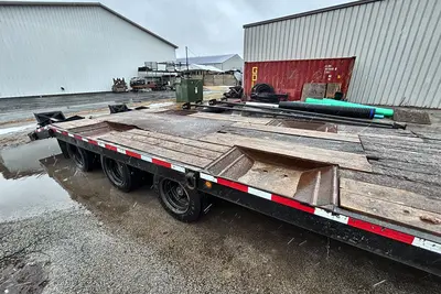 Used 2005 MONROE T-50 Flatbed Trailers Wisconsin US | Proxy Equipment #1378103