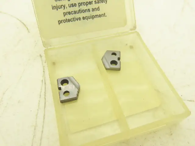 Allied Machine & Eng. 15ZN-0014 T-A Insert #Z T-A SC TICN 7/16" Lot of 2