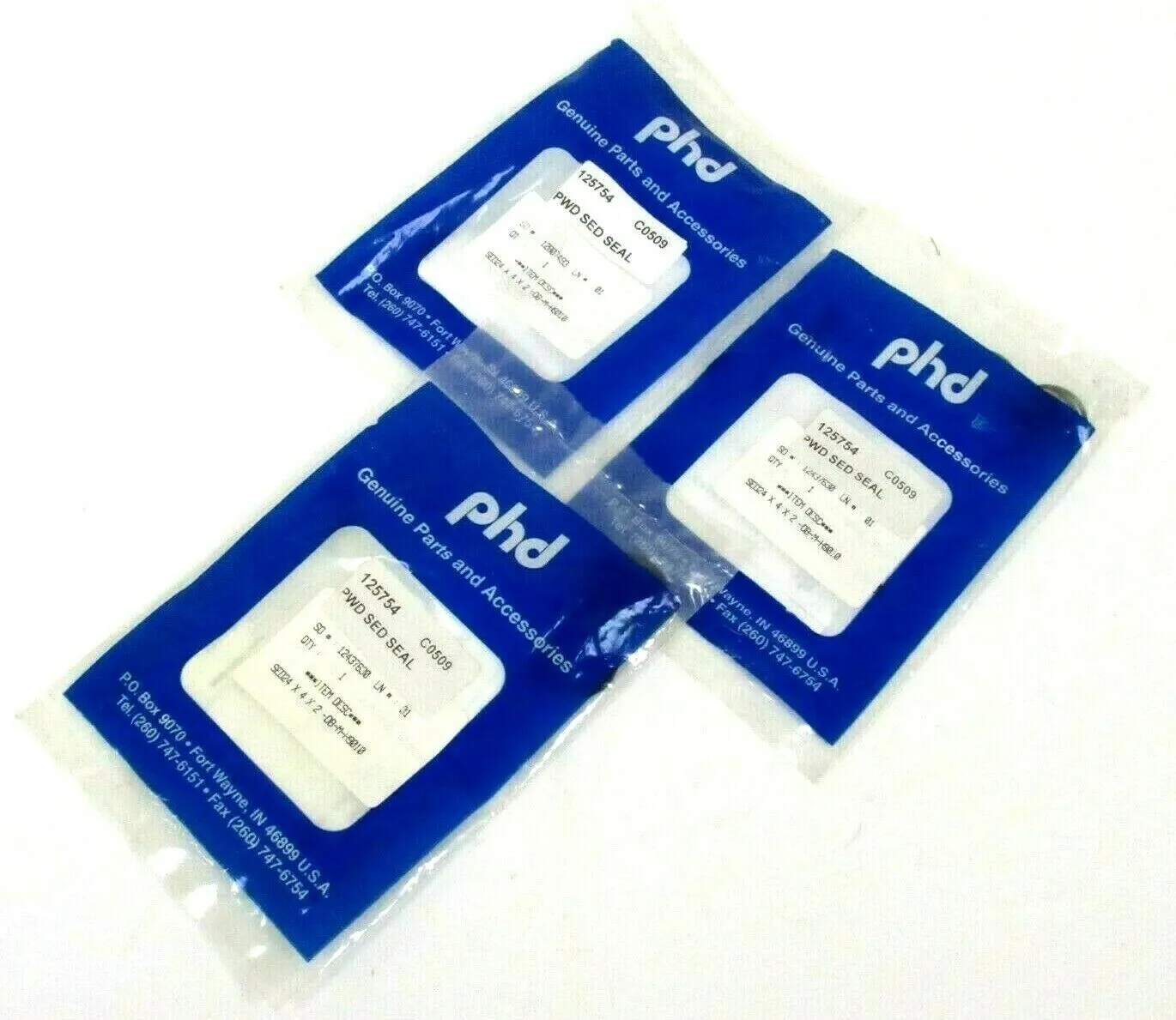 3 NEW PHD SED24-X-4-X-2-DB-M-H9010 SED24 SEAL KITS SED24X4X2DBMH9010