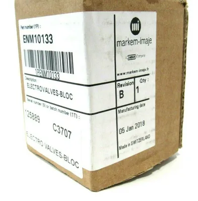 NEW MARKEM IMAJE ENM10133 ELECTRO VALVE REV.B