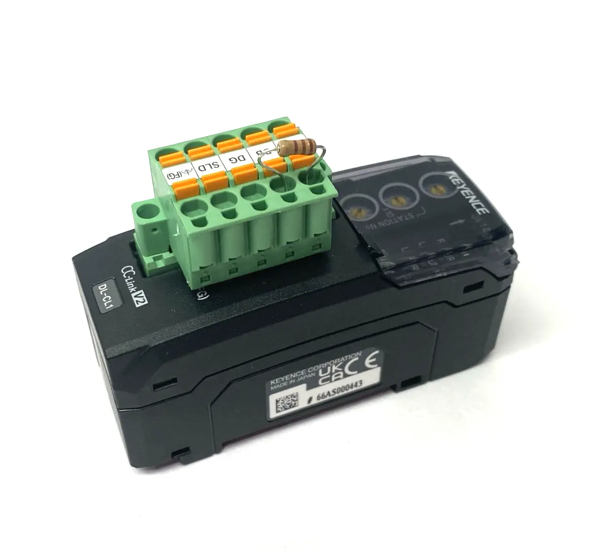 Used KEYENCE CC-Link Communication Unit, 1 to 64 Station Number Settings PLC Processors Michigan US | Maverick Industrial Sales #1389315