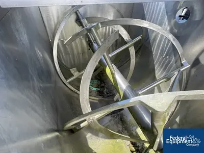 USED Scott Equipment 62 Cu Ft Scott Equipment Ribbon Blender, S/S