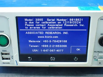 Used ASSOCIATED RESEARCH 3865 High Voltage Testers Ohio US | HGR 24 #782610