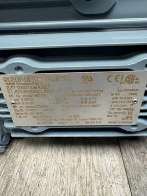 SEW-EURODRIVE DRS71M4BE1 Motors | ESS Industrial Equipment Sales (9)