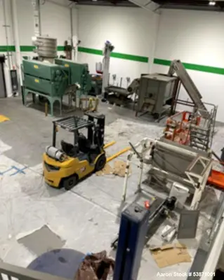 Used Cleaning and Sizing Herb Processing Line
