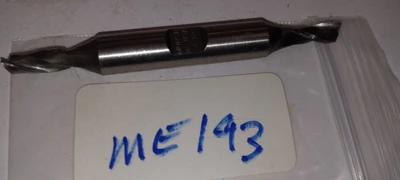 USED MORSE 7/32" DUAL END MILL HSS