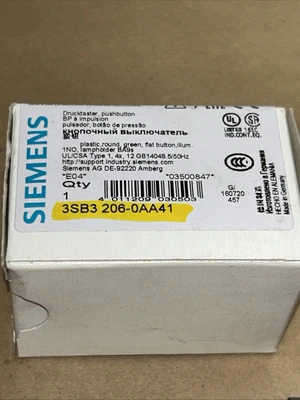 NEW Siemens 3SB3 206-0AA41