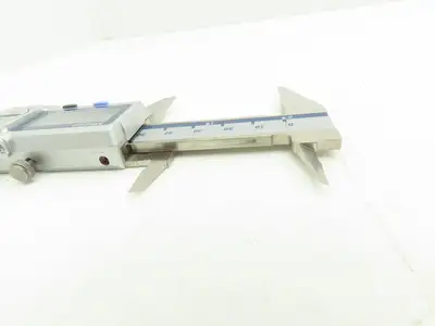 Mitutoyo 573-725-20 Digimatic Point Tip Caliper 0-6" 150mm .0005" NTD12P-P6"M