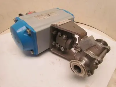 Jamesbury VPVL300-SR4/5-B Actuator w/PBM-1" Stainless Steel Valve 900 PSIG
