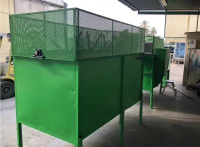 small washing line in Stainless steel construction