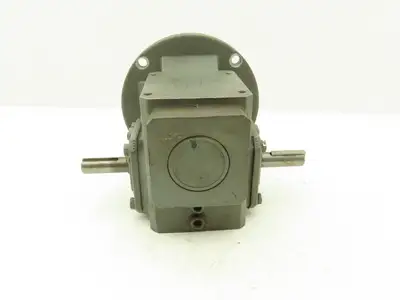 Dayton 4Z006C Worm Gearbox 10:1 Reducer 173rpm 3/4Hp 56C Dual Output