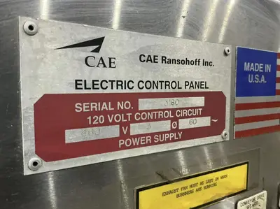 Used 1997 CAE RANSOHOFF SURECLEAN 24 WIDE BELT Parts Washers Ohio US | G-2000, Inc. #1228398