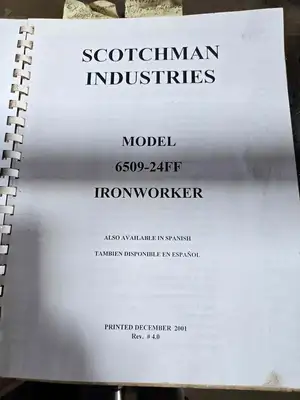SCOTCHMAN 6509-24M Ironworker-Mechanical | Asset Exchange Corporation (10)